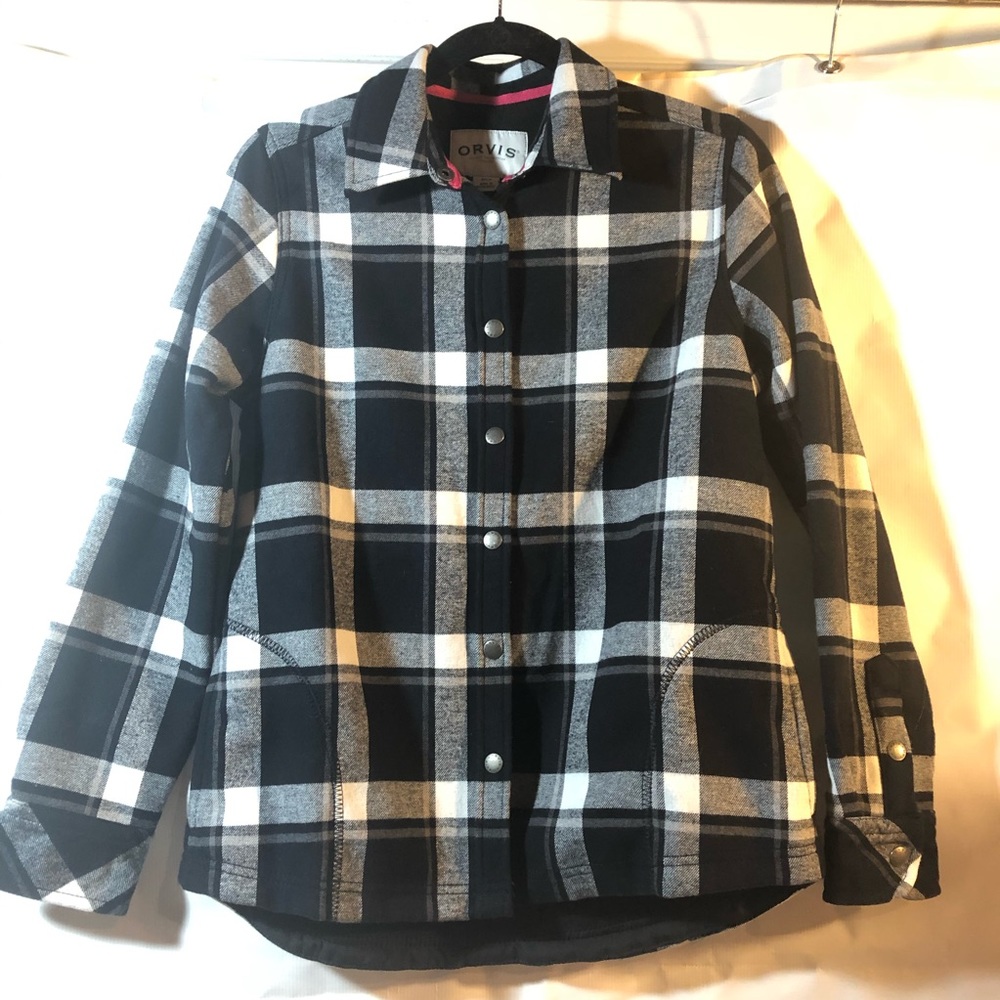 Orvis Fleece Lined Flannel Shirt